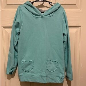 Self Esteem Teal Hoodie for Kids